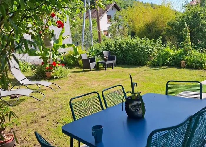 Ferienhaus Maison Les Geraniums Parking Prive Linthal